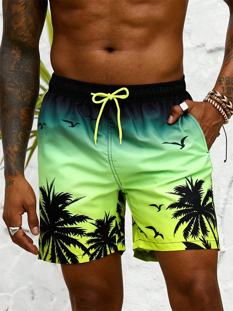 Vintage 3D Printed Board Shorts