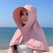 Sun Protection UV Protection Large Brim Face Covering Hat
