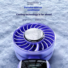3600mAh 4 in 1 Neck and Handheld Fan 100 Speed Levels LED Display One Touch