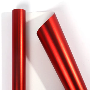 3m*43cm Matte Red Wrapping Paper