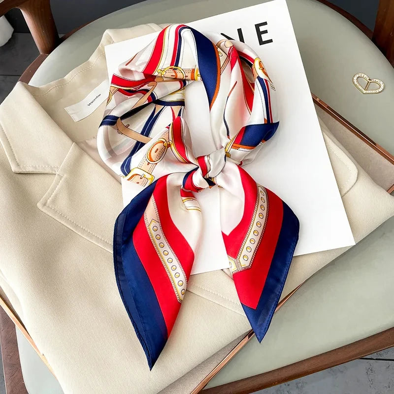 Printed Pashmina Silk Scarf