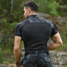 Airsoft Tactical Camouflage Short Sleeve Shirt