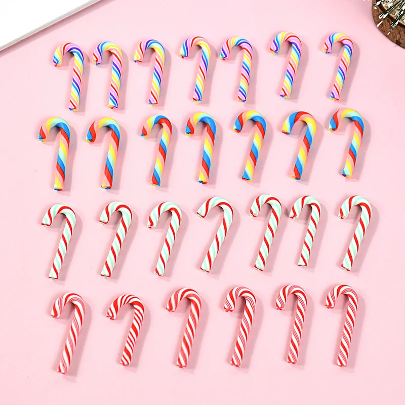 Multipack Mini Candy Cane Christmas Decoration