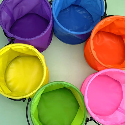 Colorful Collapsible Sand Bucket