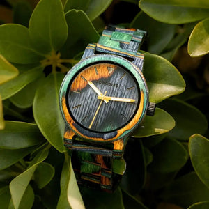 BOBO BIRD Colorful Wood Watch