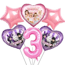 Pink Robloxed Theme Birthday Party Decorations Tableware Balloons Cups Plates Banner Backdrop Set