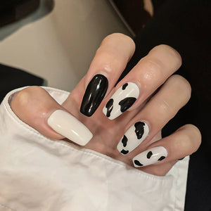 24pcs Mid Length Removable Wear Full Cover Nails
