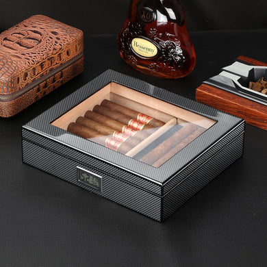 GALINER Cedar Wood With Portable Hygrometer Digital Humidifier