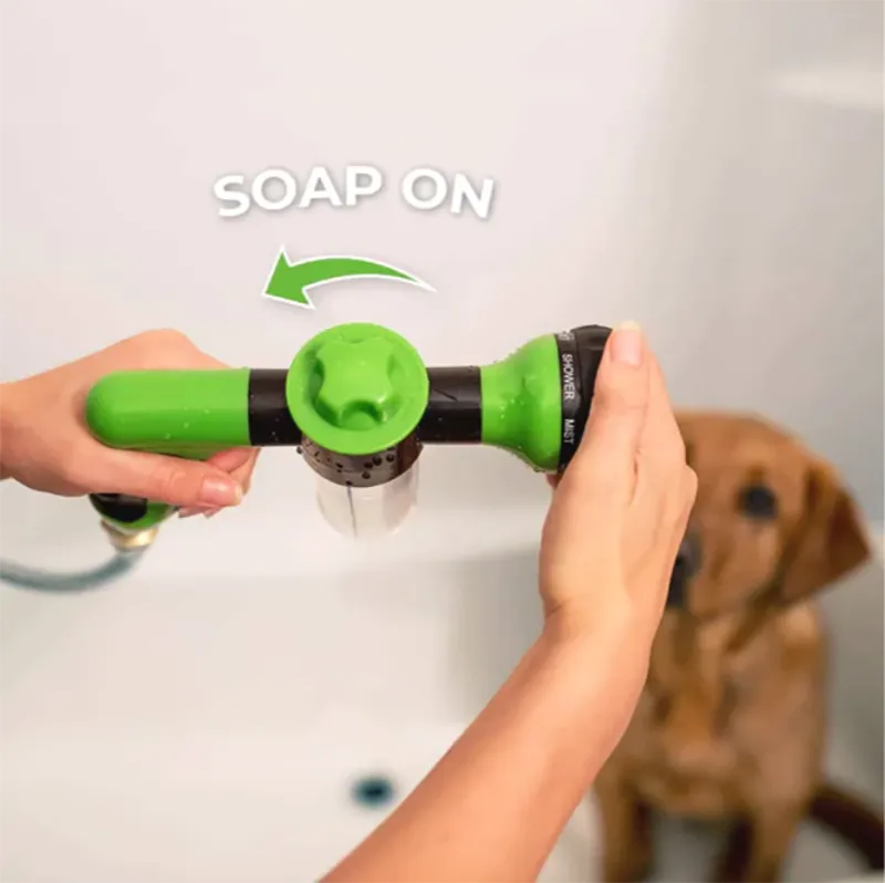 High-pressure 3 Mode Adjustable Pet Wash Sprayer