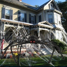 Big Plush Spider Horror Halloween Decoration