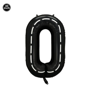 40'' Number Racetrack Balloons
