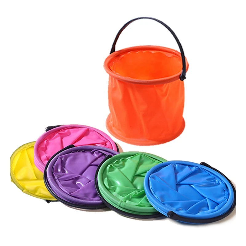 Colorful Collapsible Sand Bucket