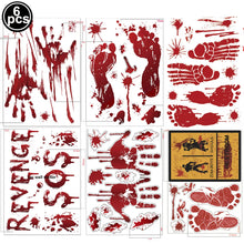 Halloween Bloody Wall Stickers Decorations