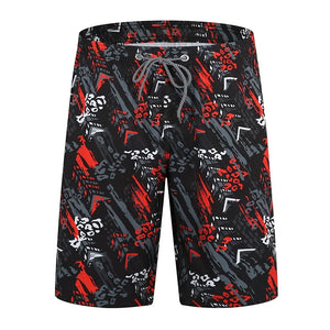 Colorful 3D Print Graphic Swim Trunks