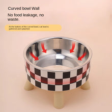 Elevated Anti-choking Food Water Bowl