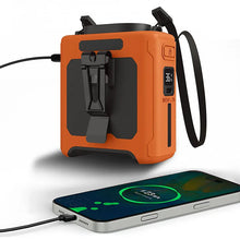 10000mAh Waist Fan with 5 Speeds & Light