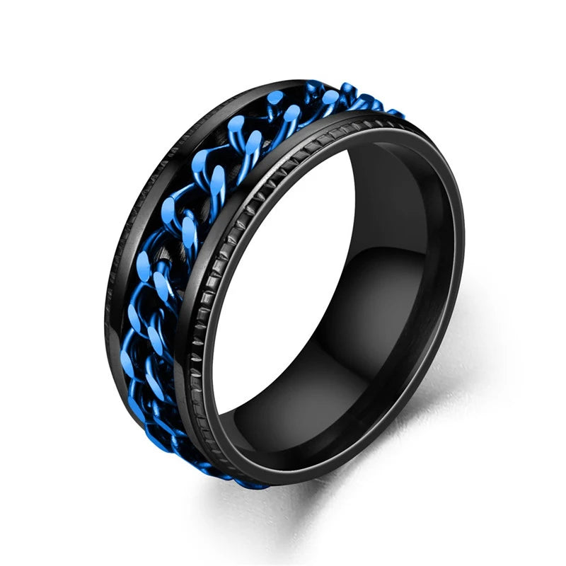 Titanium Steel Rotatable Chain Ring