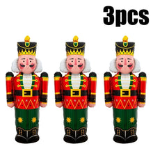 3PCS Christmas Inflatable Toy Balloon Soldier Snowman