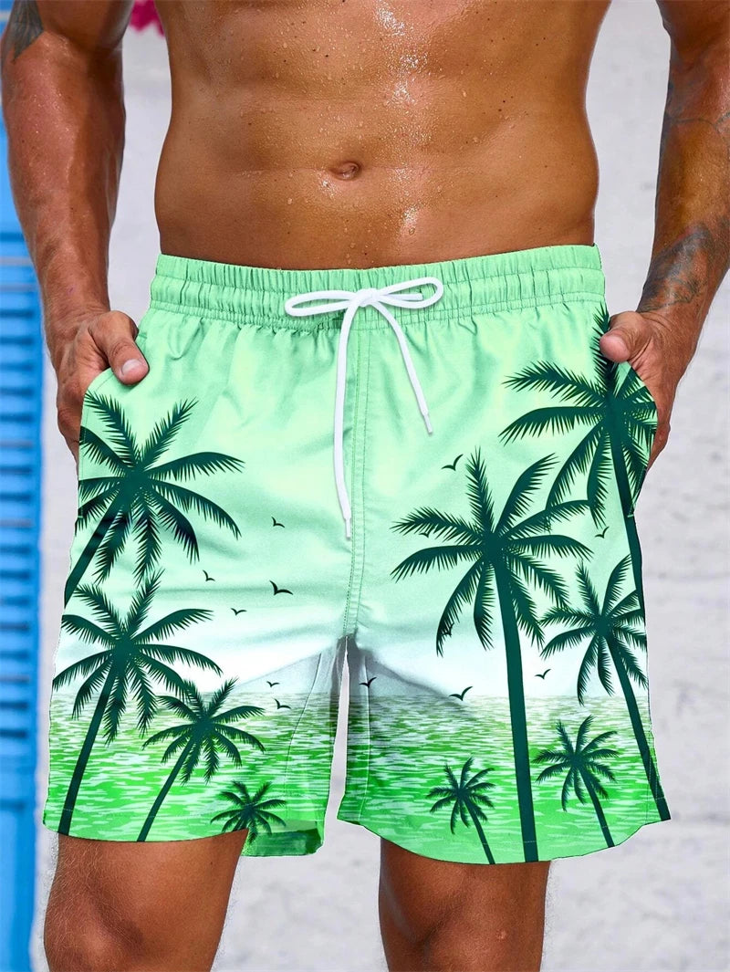 Vintage 3D Printed Board Shorts