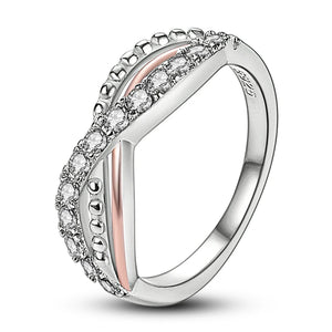 Authentic 925 Silver Stackable Ring