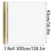3m*43cm Matte Gold Wrapping Paper