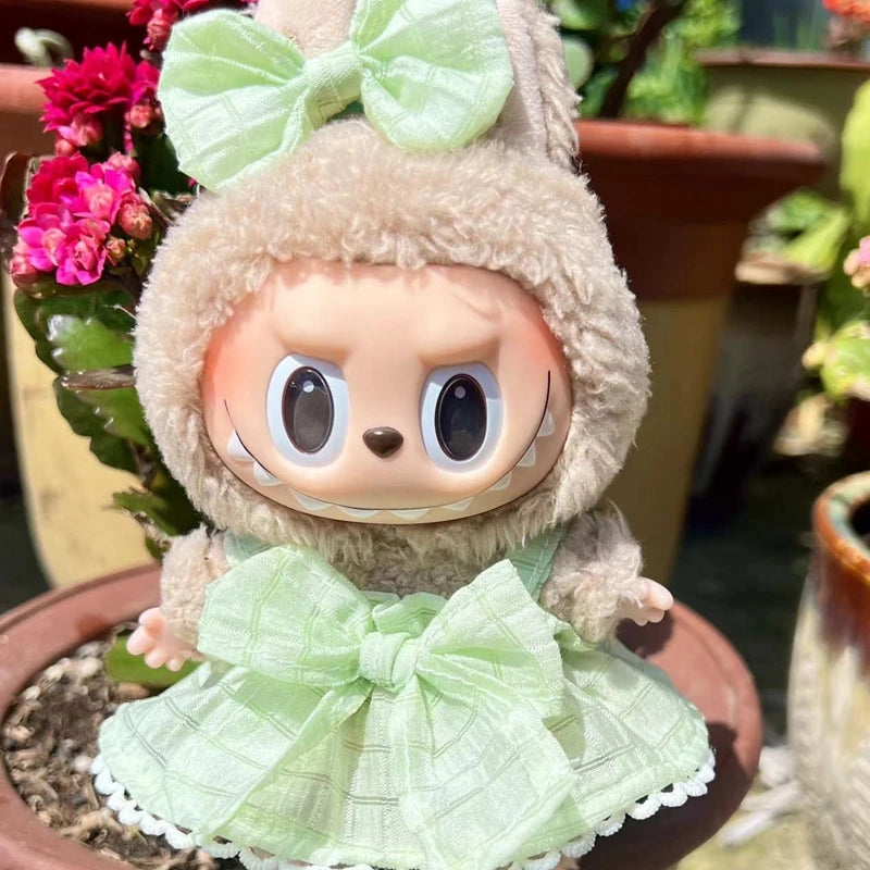 17cm Cute Mini Plush Doll Clothes