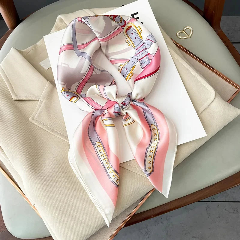 Printed Pashmina Silk Scarf