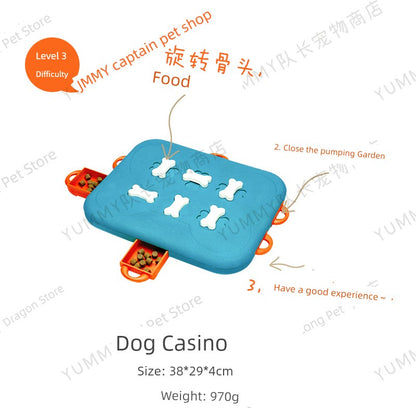 Kyjen Alone Food Basin Educational Puppy Toys