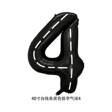 40'' Number Racetrack Balloons