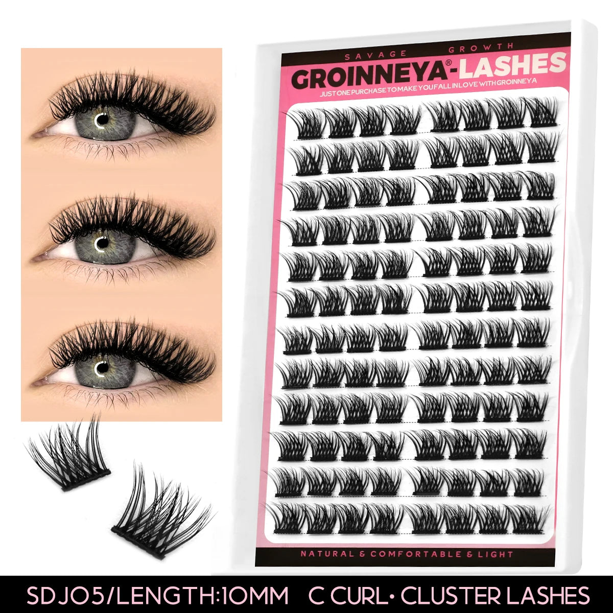 Lash Extension Kit With Lash Bond and Seal Makeup Tools