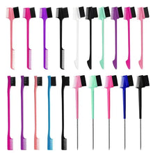 Double Sided Hair Edge Brush Comb Combo
