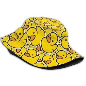 Reversible Yellow Duck Bucket Hat