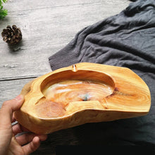 Natural Irregular Wood Ashtray