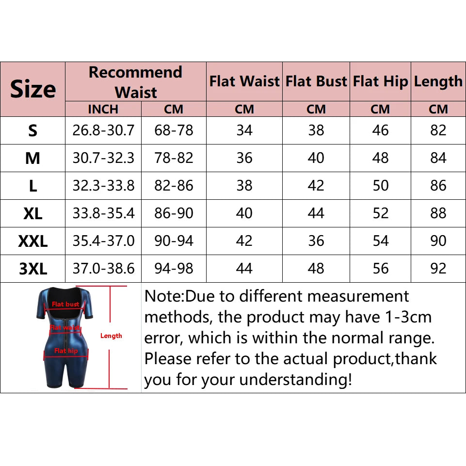 Women's Slimming Hot Thermal Fat Burning Sauna Suit
