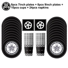 Racing Birthday Decorations Tableclothb