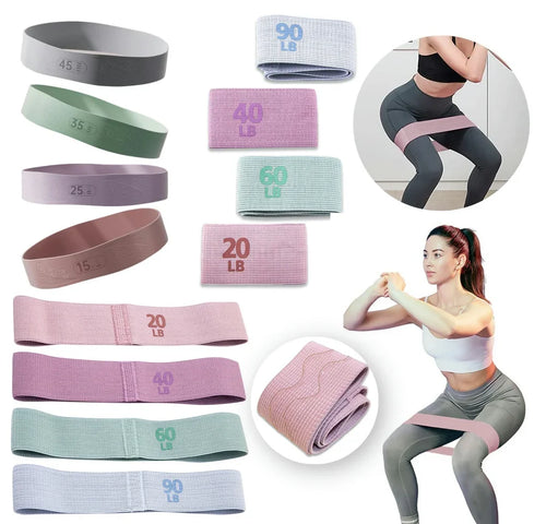Elastic Resistance Anti-Slip Squat Expander Bands