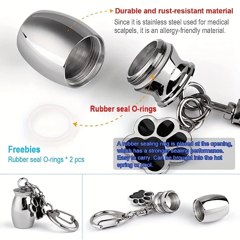 Keychain Cremation Urn