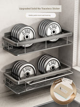 Punch-Free Storage Wall-Mounted Kitchen Rack