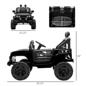12V Battery Powered Kids Ride on Car W/ Parent Remote