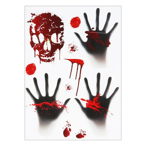 Halloween Bloody Window Stickers