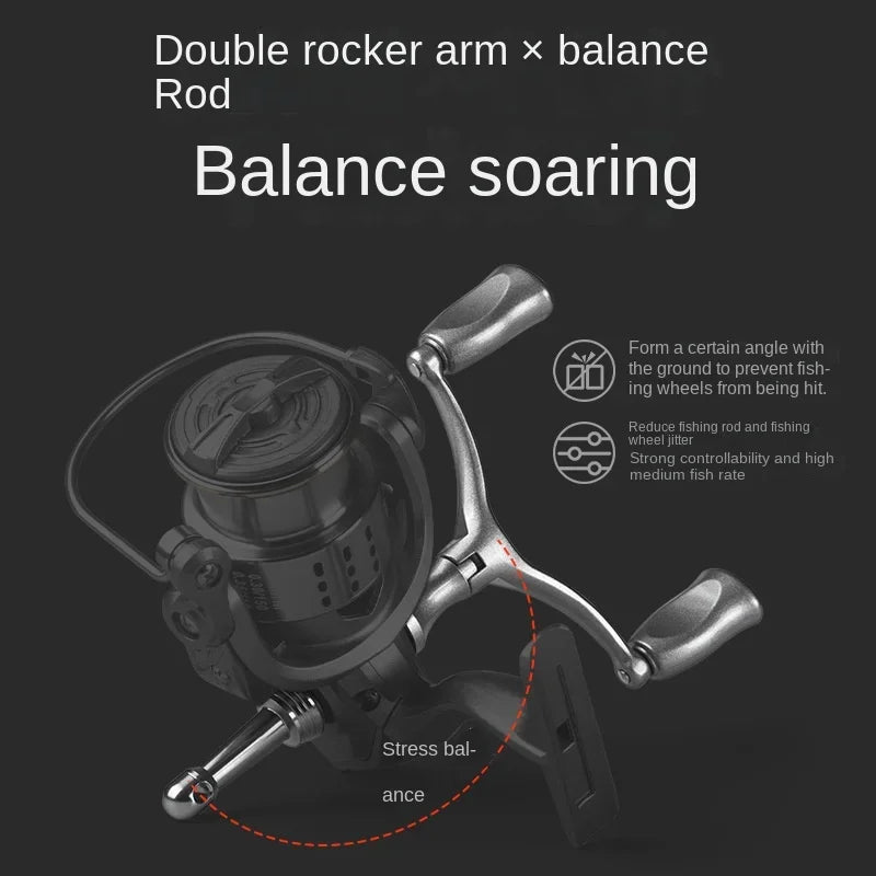 Stainless Steel Bearing Super Light Spinning Fishing Reel