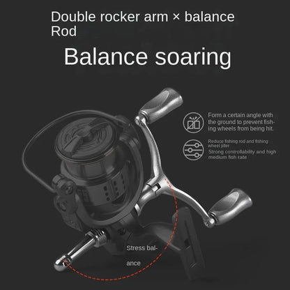 Stainless Steel Bearing Super Light Spinning Fishing Reel