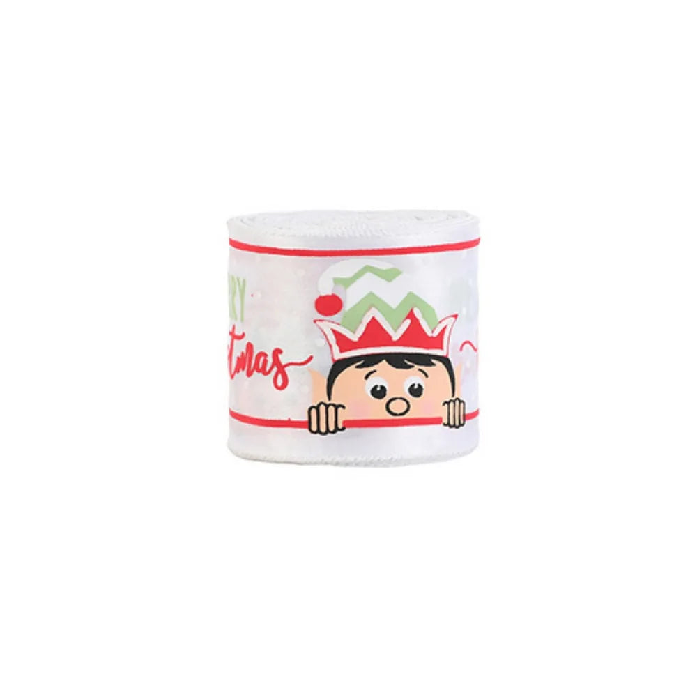 Cartoon Christmas Ribbons