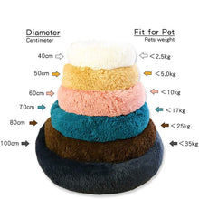 Comfortable Donut Shape Ultra Soft Washable Cushioned Bed
