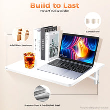 60*40cm Wall Mounted Floating Computer Work Table