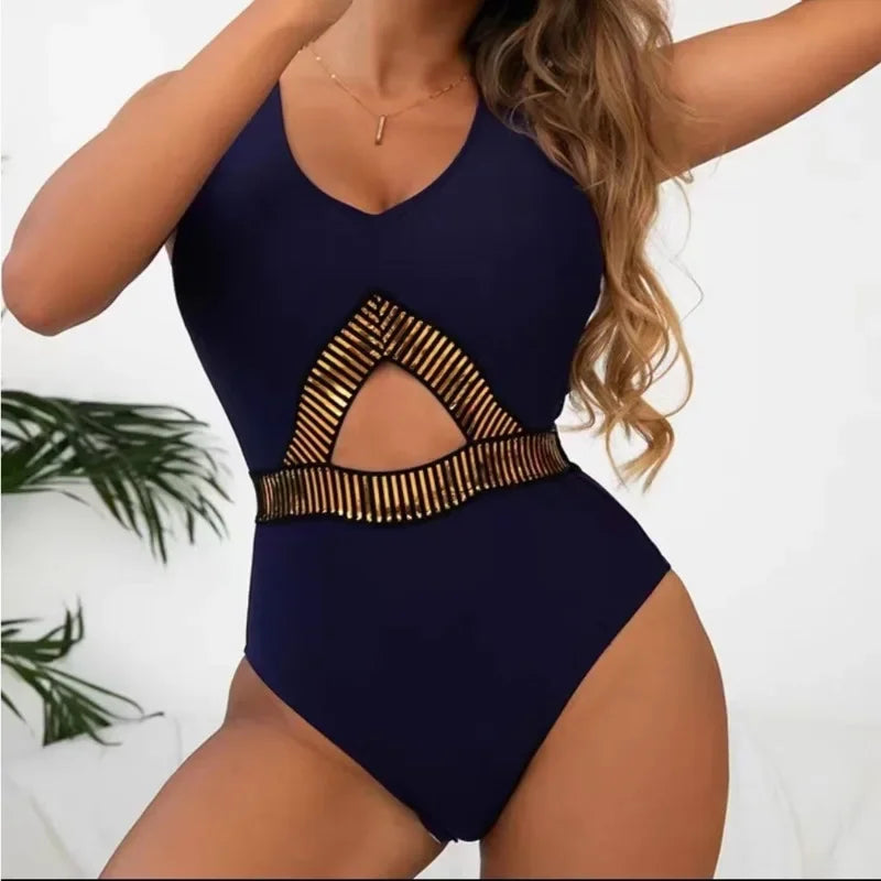 One-Piece Closed Women's Swimwear