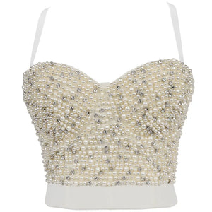 Rhinestone Sequined Cami Top