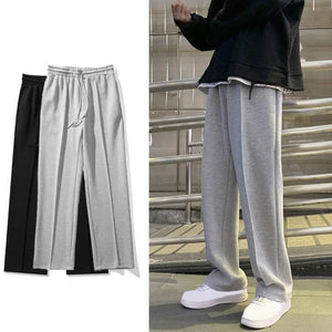 Drawstring Casual Wide-leg Joggers