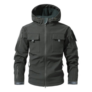 Softshell Fleece Lined Tactical Windproof Waterproof Jacket