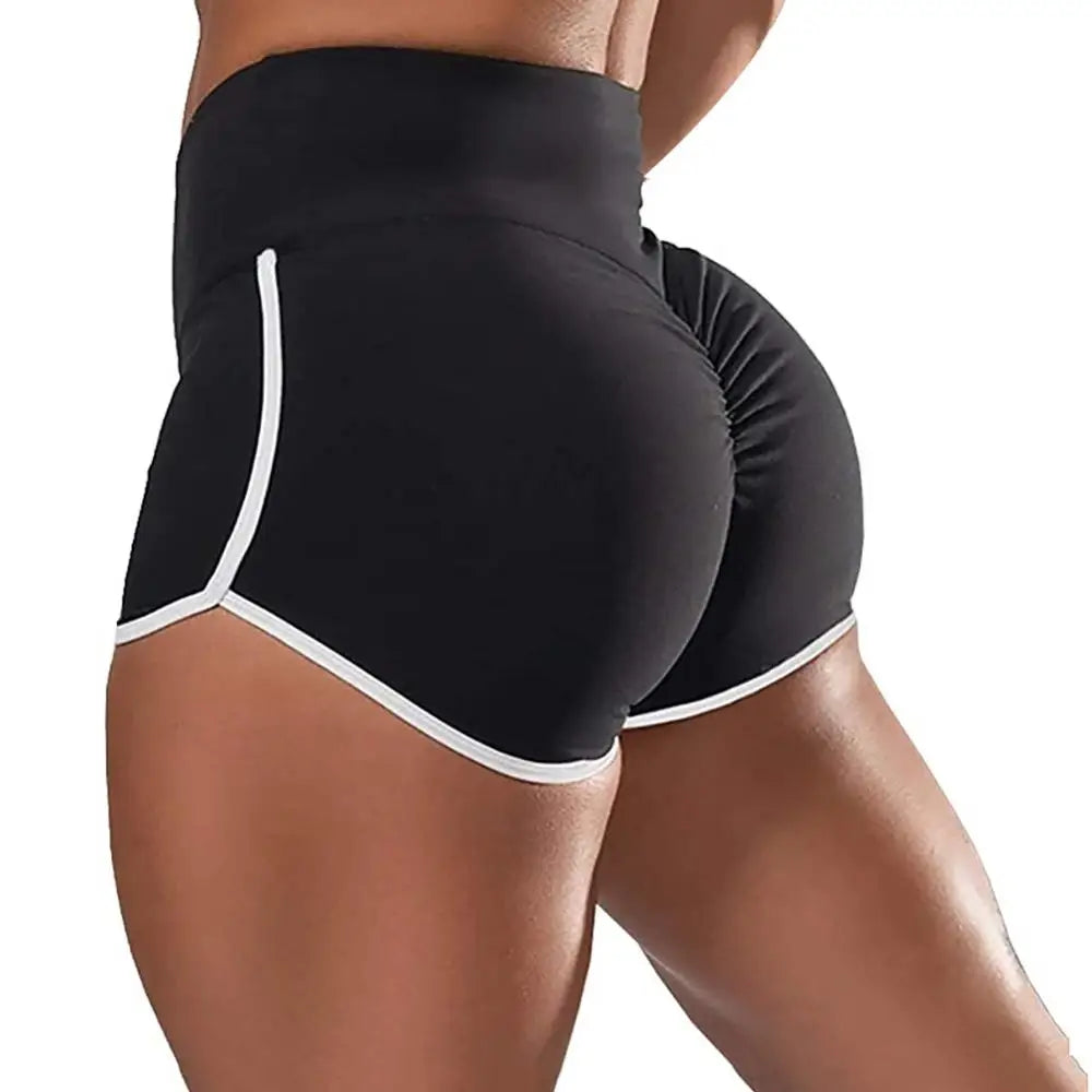 Elastic Seamless Fitness Shorts for Women